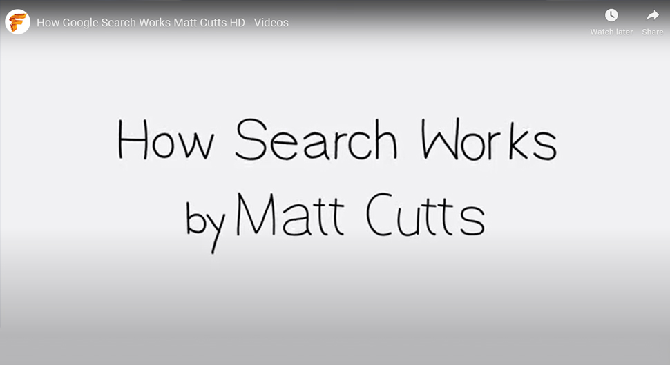 Matt Cutts How to Videos