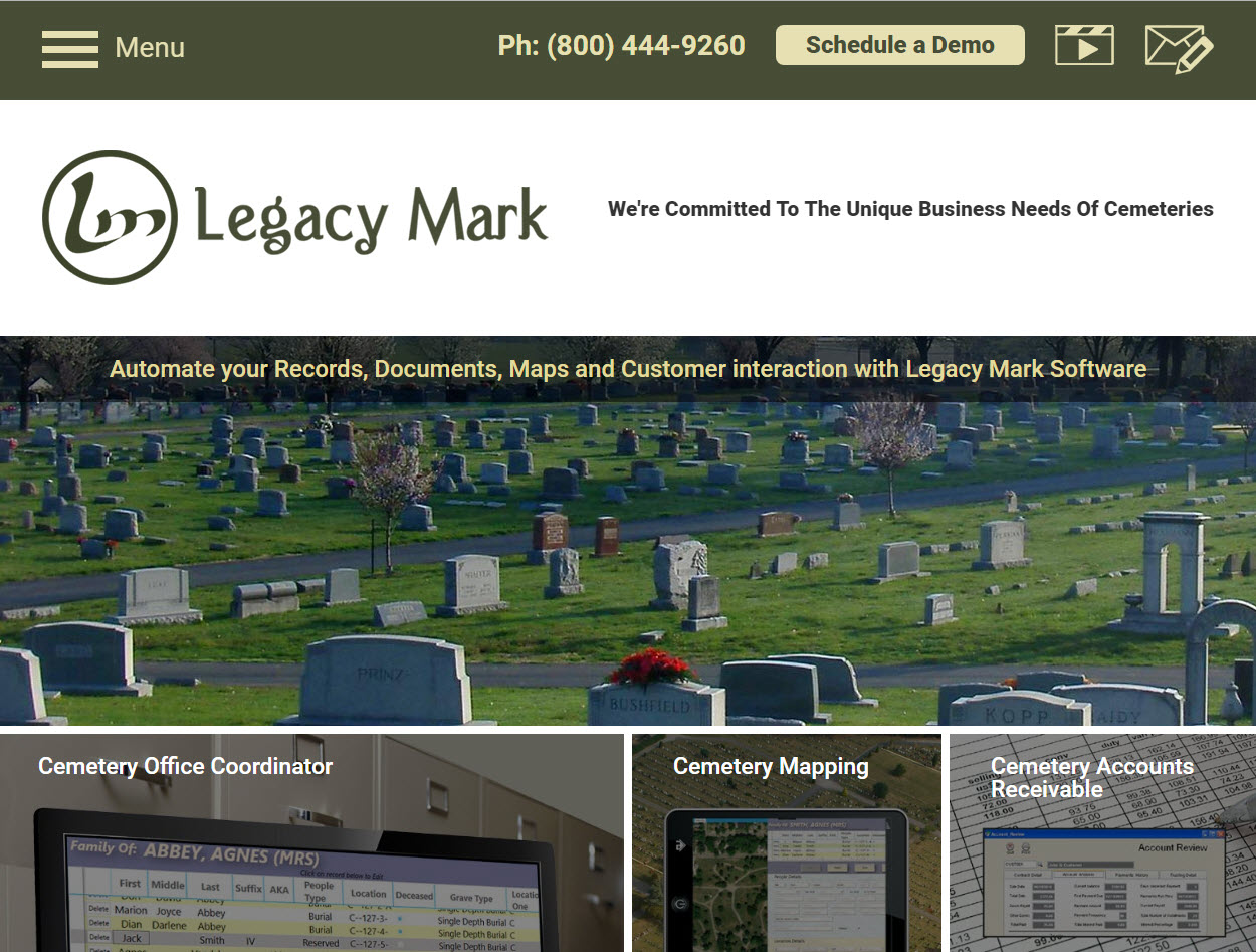 Cemetery Software, Cemetary Software