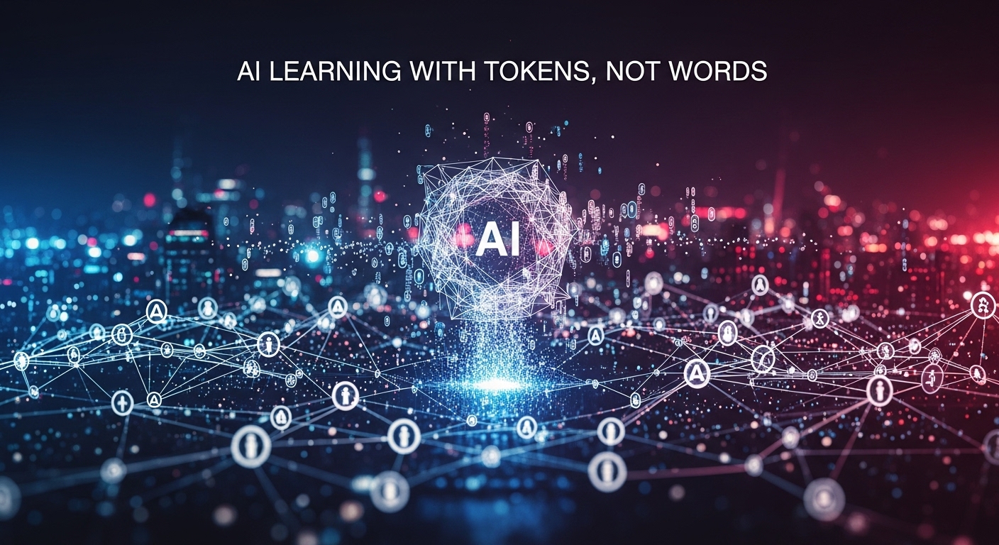 AI Learns With Tokens, Not Words.